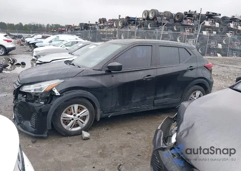 2022 Nissan Kicks S Xtronic Cvt из США, поврежденный, VIN 3N1CP5BV4NL525686